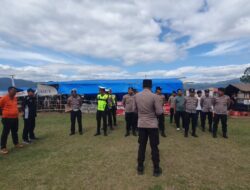 Polres Toba Sukses Amankan Final Turnamen Sepak Bola Kapolres Toba Cup 2025   