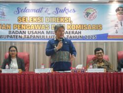 Pemkab Taput Harapkan Fungsionaris BUMD yang Solutif dan Kompatibel 