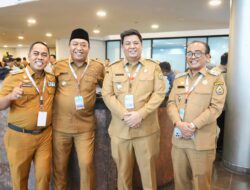 Bupati Samosir/Wabup bersama Forkopimda Hadiri Rakornas Pemerintah Pusat dan Daerah