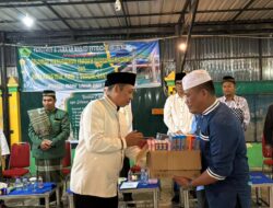 Bukber di Mesjid Syuhada Tarutung, Bupati Tapanuli Utara ajak seluruh warga jaga toleransi. 